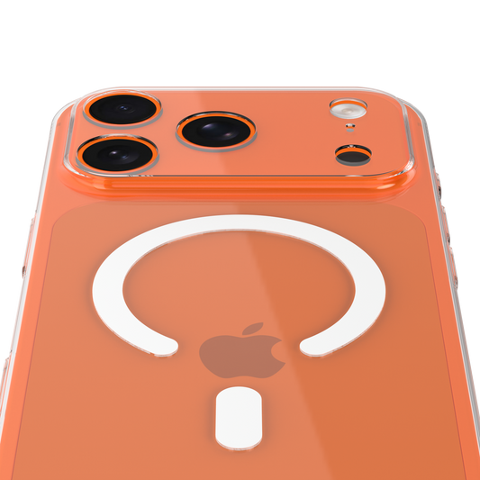 Apollo Air - Super Slim Ultra Clear Glass iPhone Case - iPhone 17