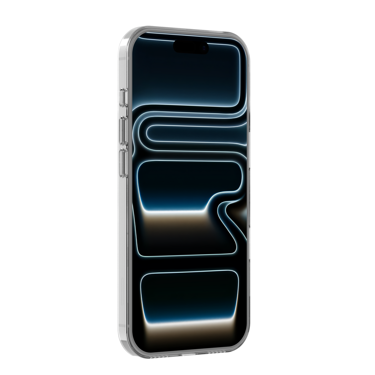 Apollo Air - Szupervékony, ultravékony, átlátszó üveg iPhone tok - iPhone 17