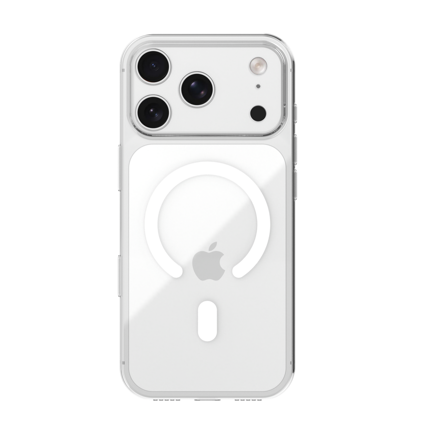 Apollo Air - Szupervékony, ultravékony, átlátszó üveg iPhone tok - iPhone 17