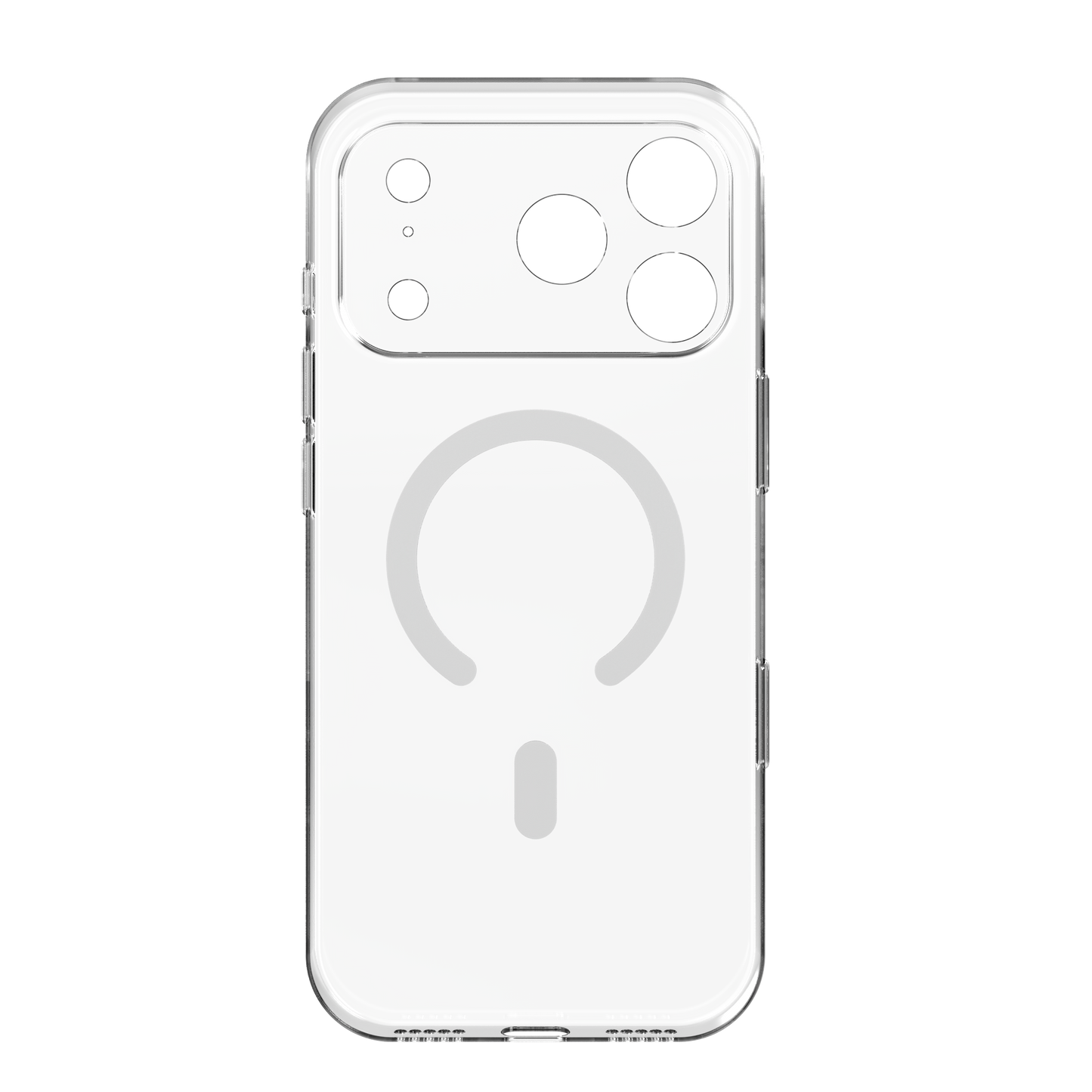 Apollo Air - Szupervékony, ultravékony, átlátszó üveg iPhone tok - iPhone 17